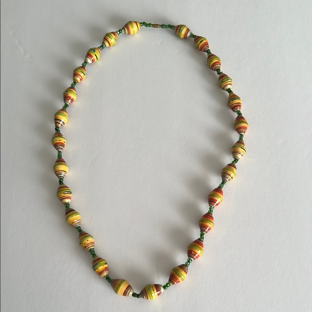 Colorful Beaded Necklace‎